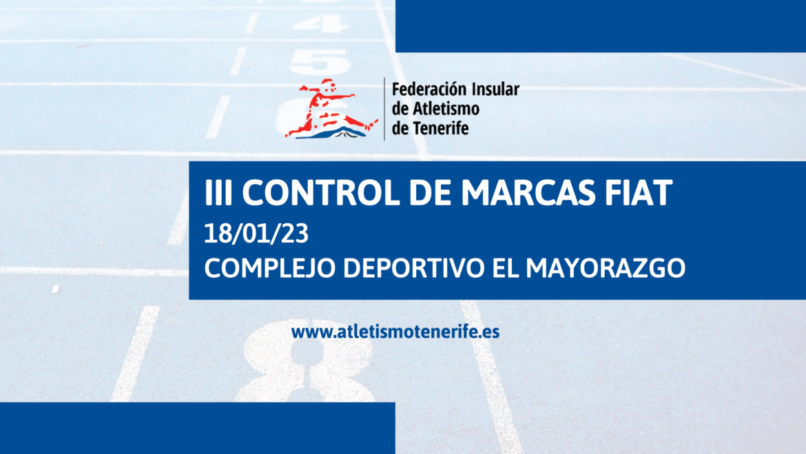 III CONTROL DE MARCAS FIAT