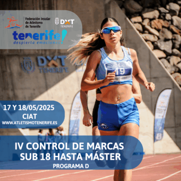 IV CONTROL DE MARCAS SUB 18 HASTA MÁSTER