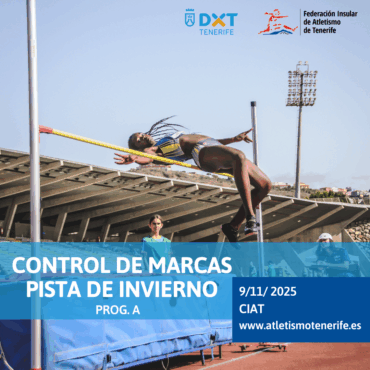 CONTROL DE MARCAS PISTA DE INVIERNO PROG. A