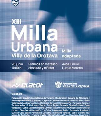 XIII MILLA URBANA VILLA DE LA OROTAVA