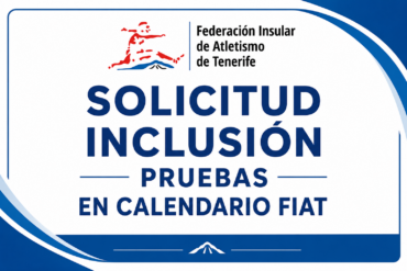 SOLICITUD INCLUSIÓN PRUEBAS EN CALENDARIO FIAT