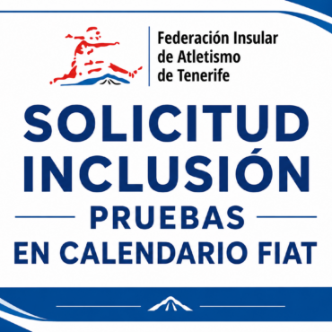 SOLICITUD INCLUSIÓN PRUEBAS EN CALENDARIO FIAT