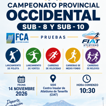 I Campeonato Provincial Occidental Sub-8 y Sub-10